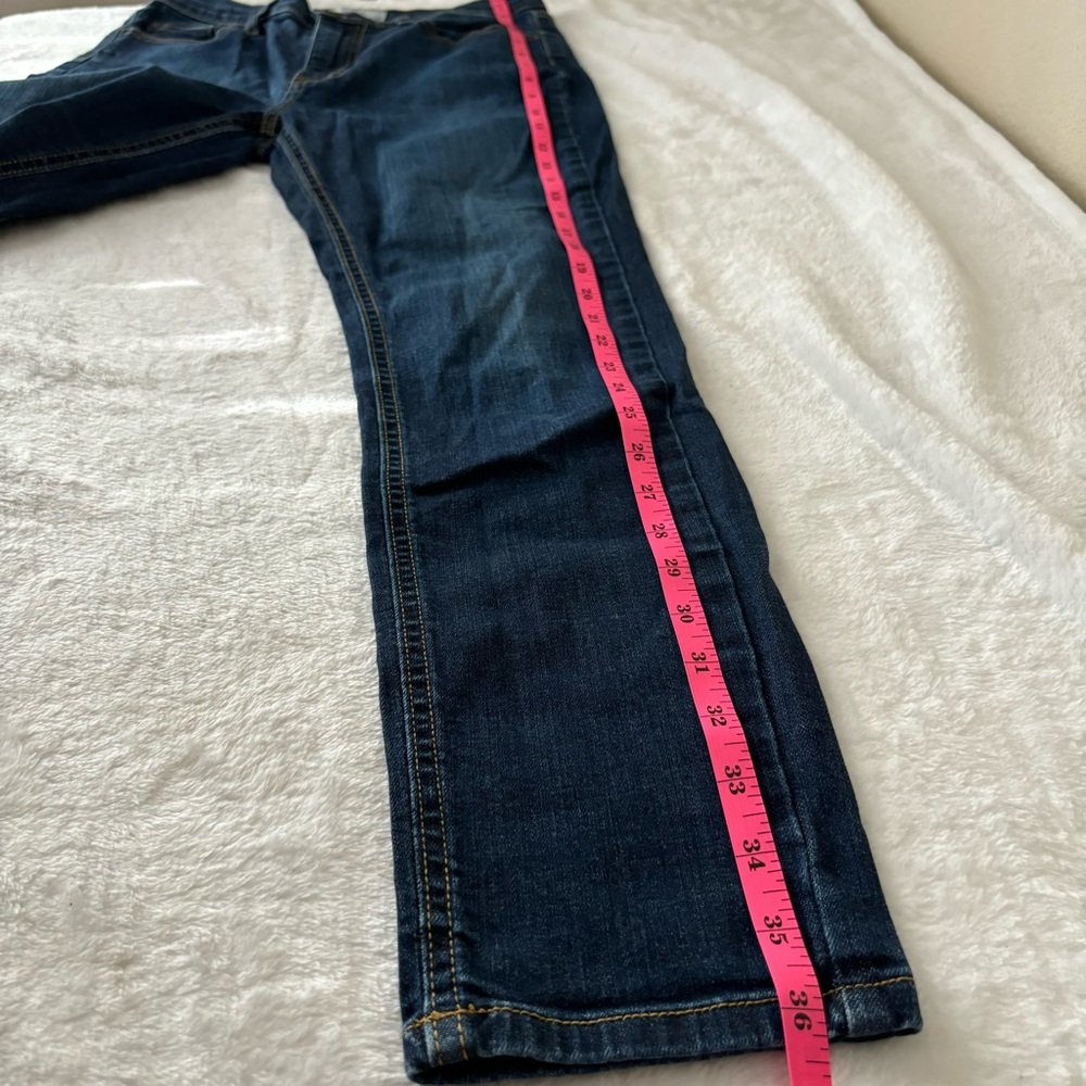 Free People Jeans Straight Leg Dark Wash 61855-16515125 Size 28 - Picture 13 of 14